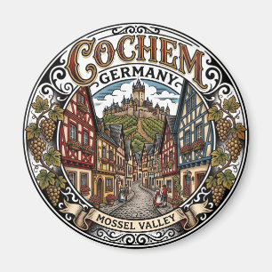 Imán Cochem Callejón del Casco Antiguo, Alemania