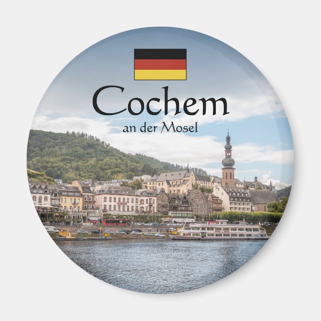 Imán Cochem Germany Souvenir (Frente)
