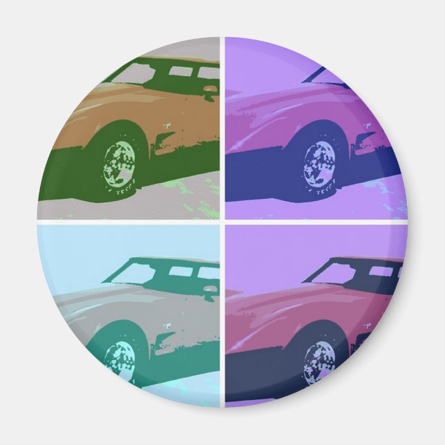 Imán Coches Clásicos de 1979 (Frente)