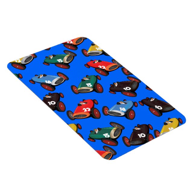 Imán Coches de carreras antiguos (Lado Derecho)
