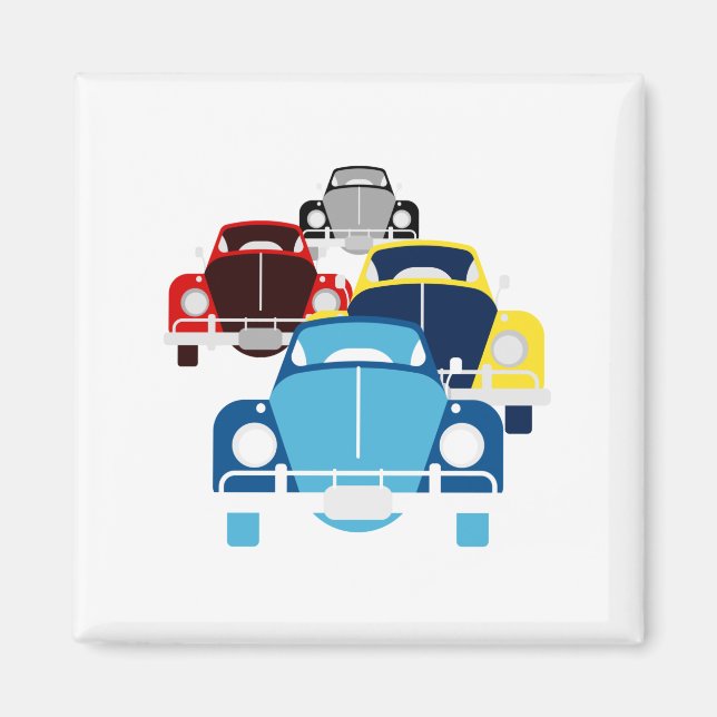 Imán Coches viejos (Frente)