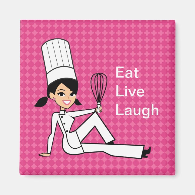 Imán Cocina Chef Fridge Magnet (Frente)