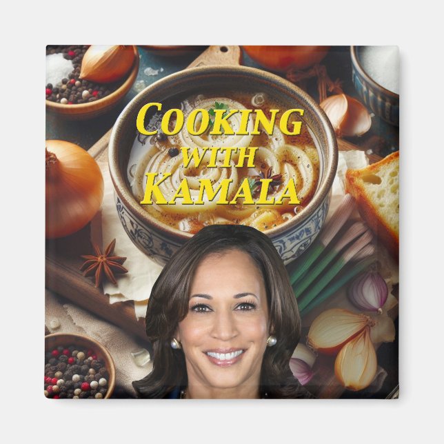 Imán Cocina con Kamala (Frente)