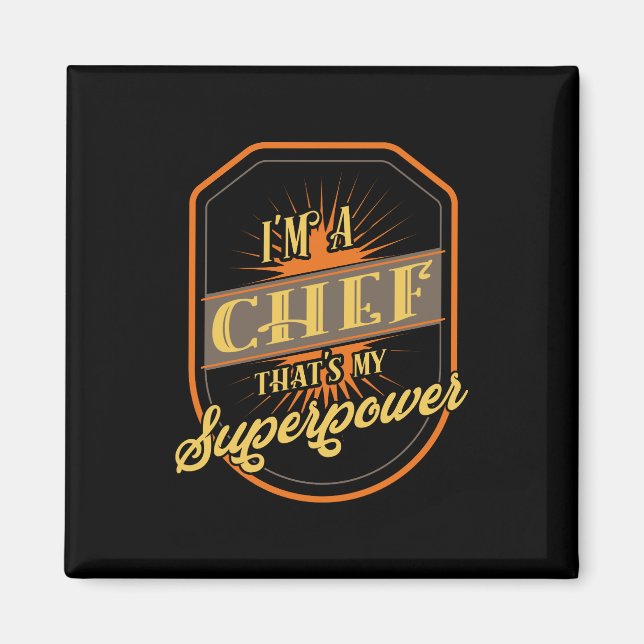 Imán Cocina de Chef (Frente)