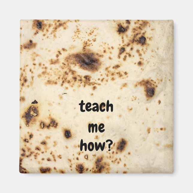 Imán Cocina de cocina de la Tortilla de Magnet (Frente)