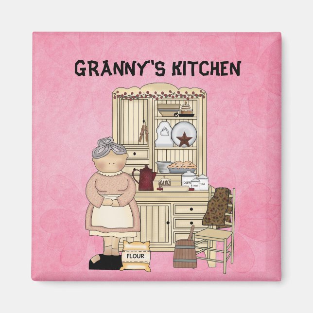IMÁN COCINA DE GRANNY (Frente)