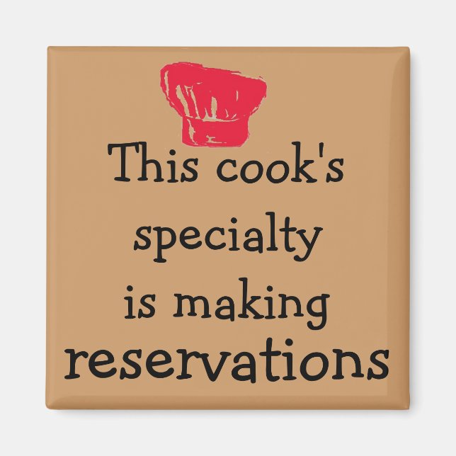 Imán Cocina de la Diva Attitude versus restaurante (Frente)