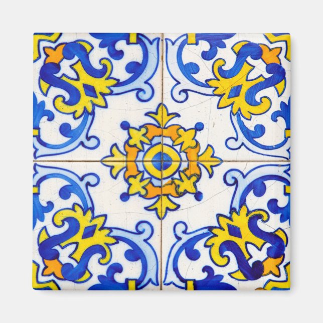 Imán Cocina de mosaico en la pared de Azulejo (Frente)