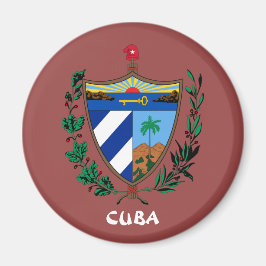 Imán Cocina del Escudo de Armas de Cuba/imán de oficina