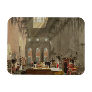 Imán Cocina, el palacio de San Jaime, grabado por