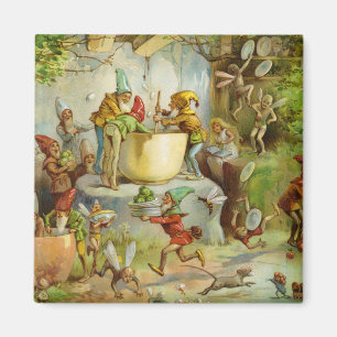 Imán Cocina En La Cocina Gnome