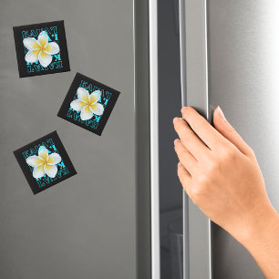 Imán Cocina tropical floral hawaiana de cocina Kaua'i