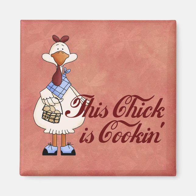 Imán Cocinar Chick (Frente)