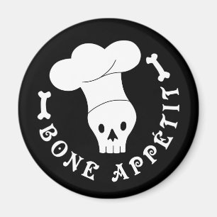 Imán Cocinero del esqueleto de Appetit del hueso