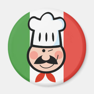 Imán Cocinero italiano