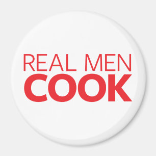 Imán Cocinero real de los hombres