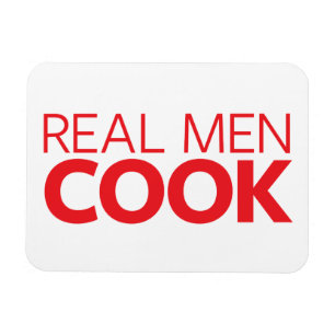 Imán Cocinero real de los hombres