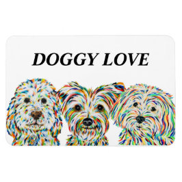 Imán Cockapoo, Yorkshire Terrier y Maltipoo Magnet