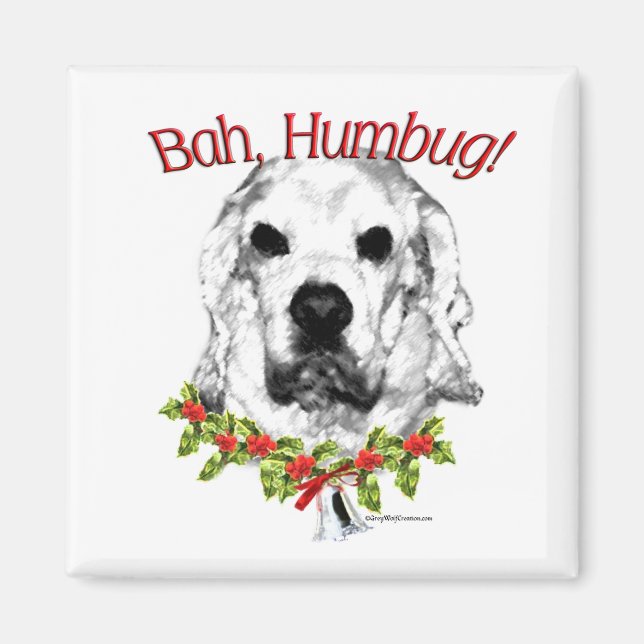 Imán Cocker Spaniel Bah Humbug Magnet (Frente)