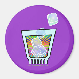 IMÁN COCKTAIL - ANTIGUO ALAMBRADO - CRISTAL ROCKS