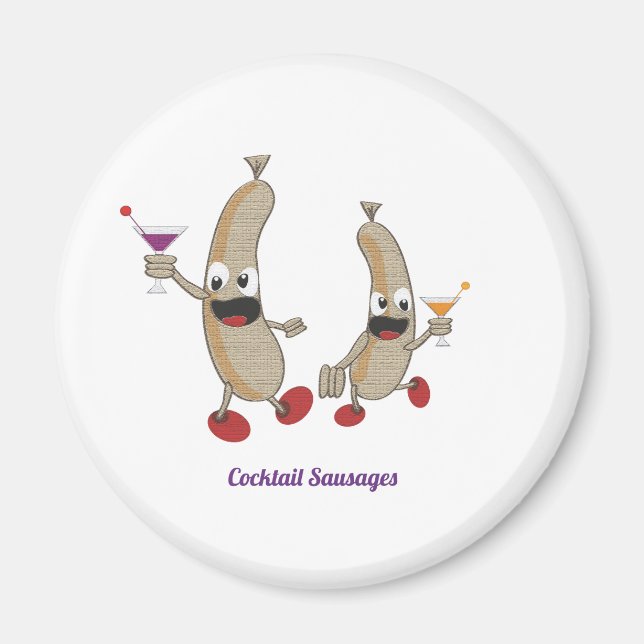 Imán cocktail Sausages (Frente)