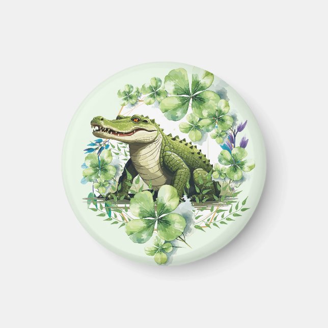 Imán cocodrille  (Frente)