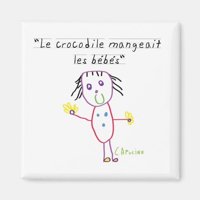 Imán Cocodrilo (Frente)