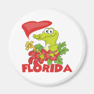 Imán Cocodrilo de la Florida