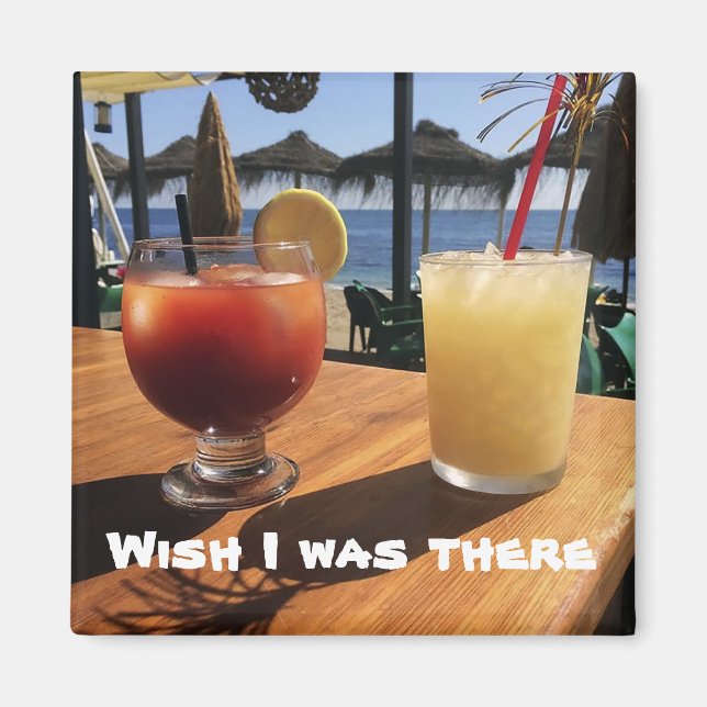 Imán Cócteles junto al mar (Frente)