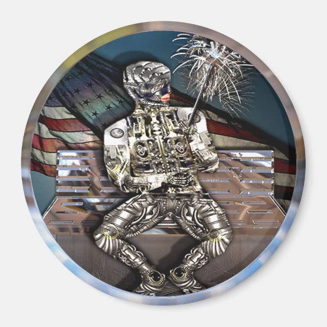 Imán Codificado para la libertad (Frente)