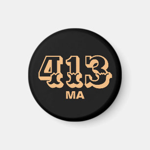 Imán Código de área 413