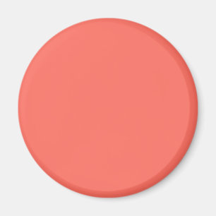 Imán Código hexadecimal de coral FF6F61