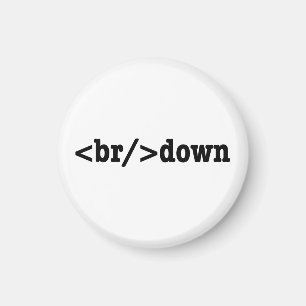 Imán código HTML de descomposición