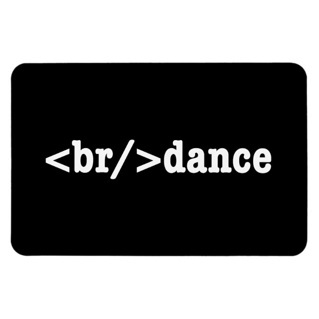 Imán código HTML de interrupción (Horizontal)