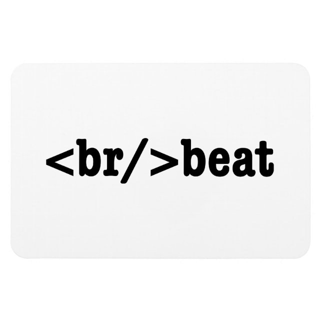 Imán código HTML de salto (Horizontal)
