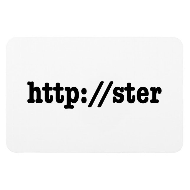 Imán código http://ster (Horizontal)