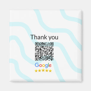 Imán código q r simple añadir logotipo código de explor