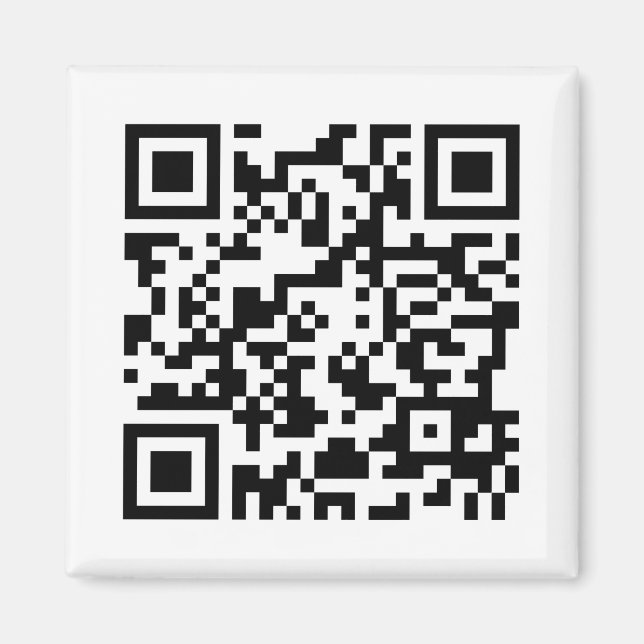 Imán Código QR (Frente)