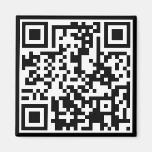 Imán código QR de personalizable