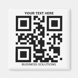 Imán código QR de promoción de personalizado Magnet