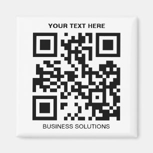 Imán código QR de promoción de personalizado Magnet