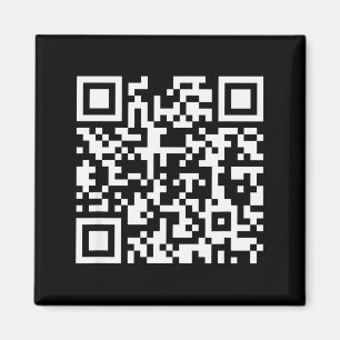 Imán Código Qr Divertido No Seas Una Pequeña Perra Dici