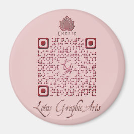 Imán Código QR para uso multipropósito