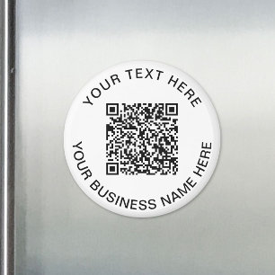 Imán Código QR Promocional