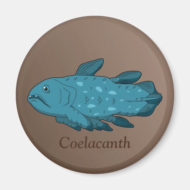 Imán Coelacanth (Frente)