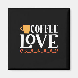 Imán Coffee Art Coffee Love