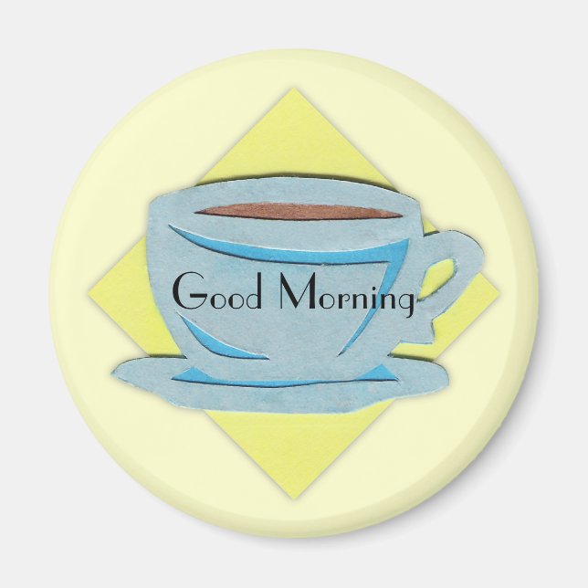 Imán Coffee Cup Magnet (Frente)