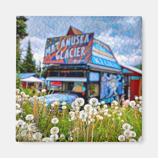 Imán Coffee Food Truck Magnet