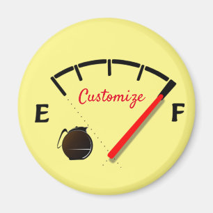 Imán Coffee Fuel Gage Full Thunder_Cove