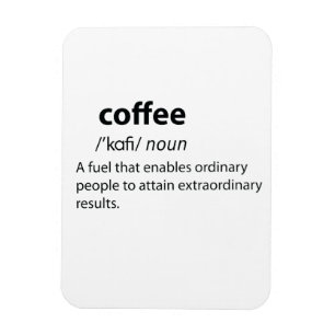 Imán Coffee Funny Dictionary Definition